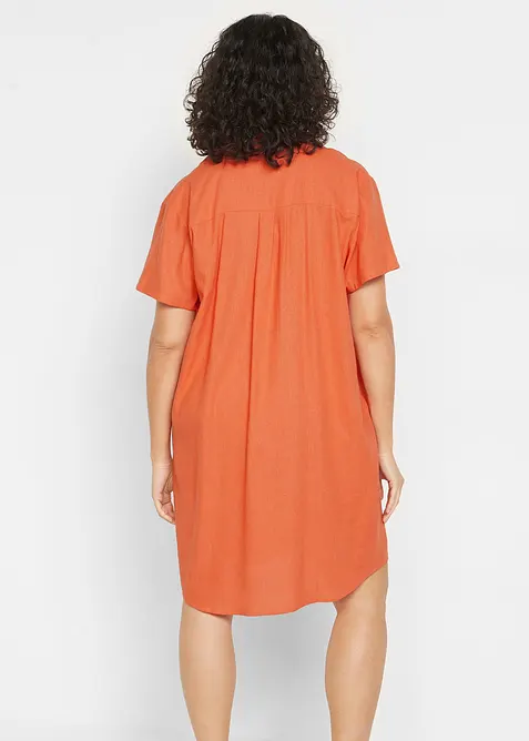 Lange tuniek van luchtige linnenmix, bonprix