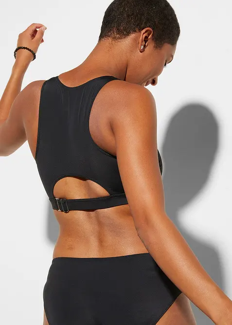 Bralette bikinitop met verstelbare band onder de borst, bonprix