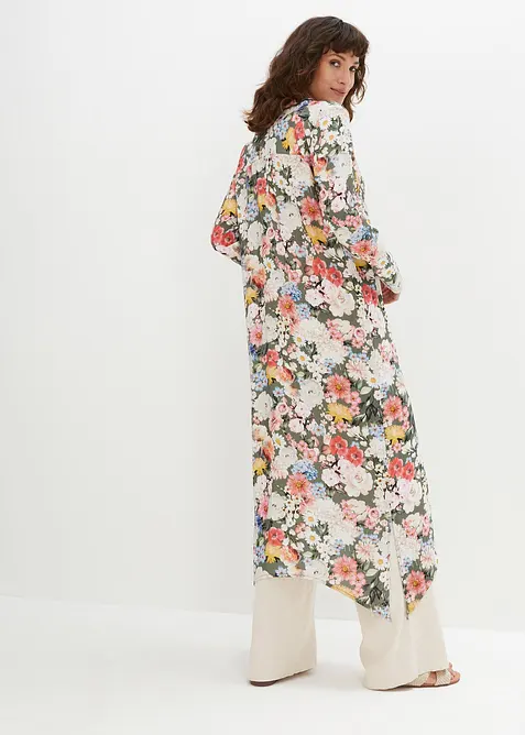 Lange blouse van soepele viscose, bonprix