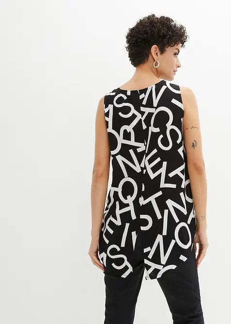 Blousetop van soepele viscose, bonprix