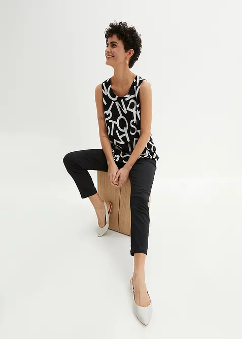 Blousetop van soepele viscose, bonprix