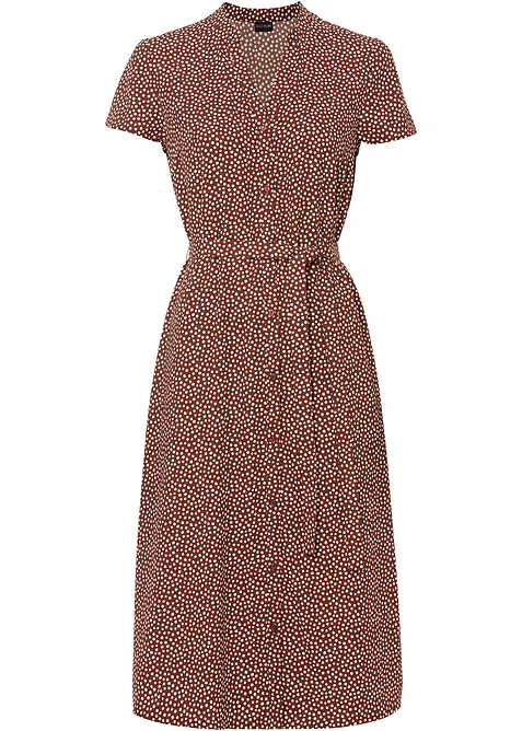Jurk met stippen, bonprix