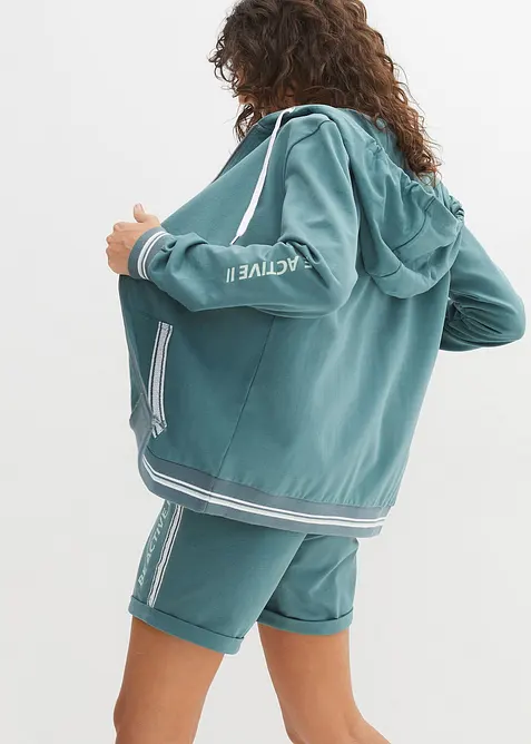 Sweatvest van biologisch katoen, bonprix