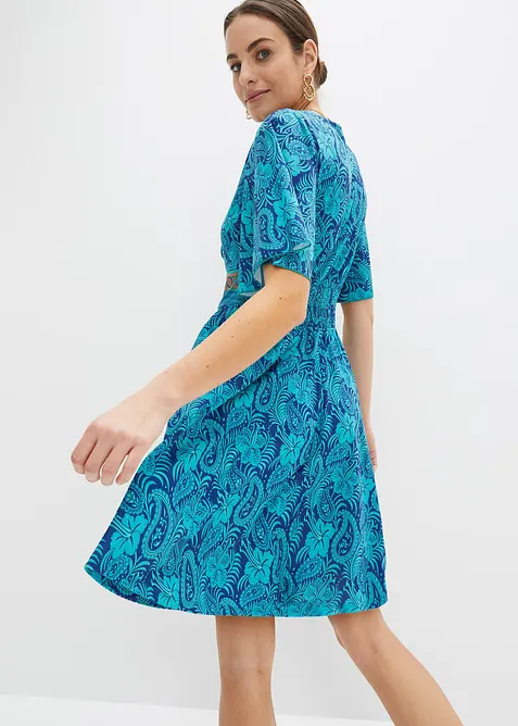 Gedessineerde mini jurk, bonprix