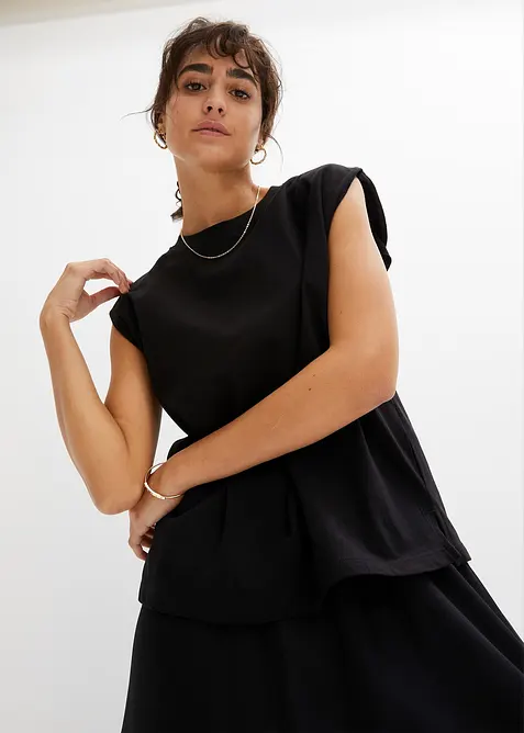 Overseized shirt van biologisch katoen, bonprix