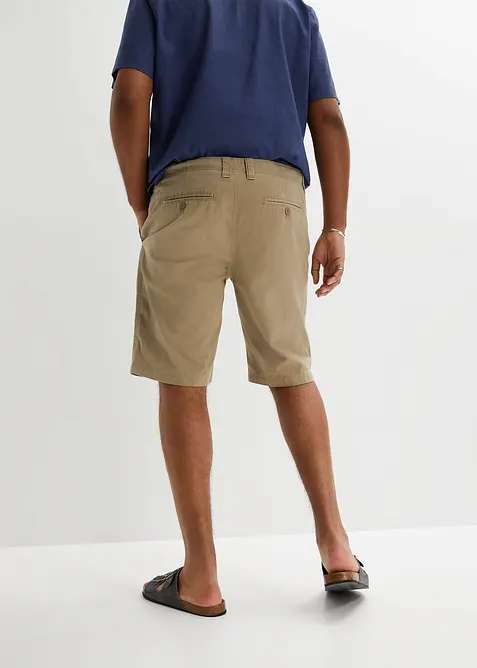 Chino bermuda van puur katoen, regular fit, bonprix
