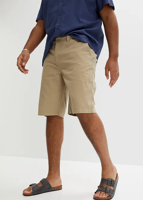 Chino bermuda van puur katoen, regular fit, bonprix