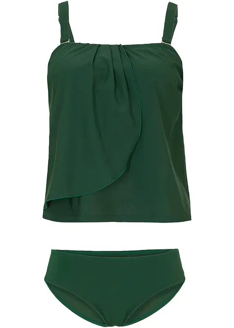 Tankini met afneembare schouderbandjes (2-dlg. set), bonprix
