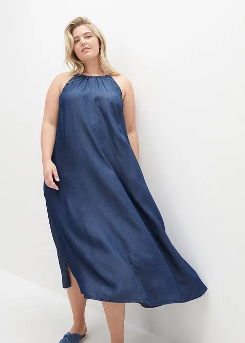 Spijkerjurk van soepel vallend lyocell, bonprix