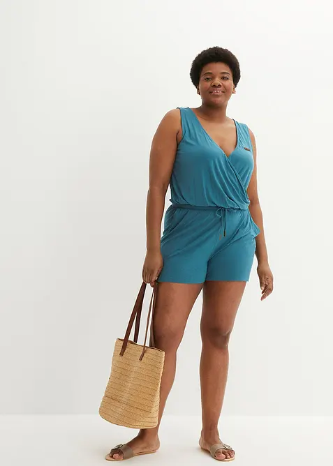 Jersey jumpsuit van soepele viscose, bonprix