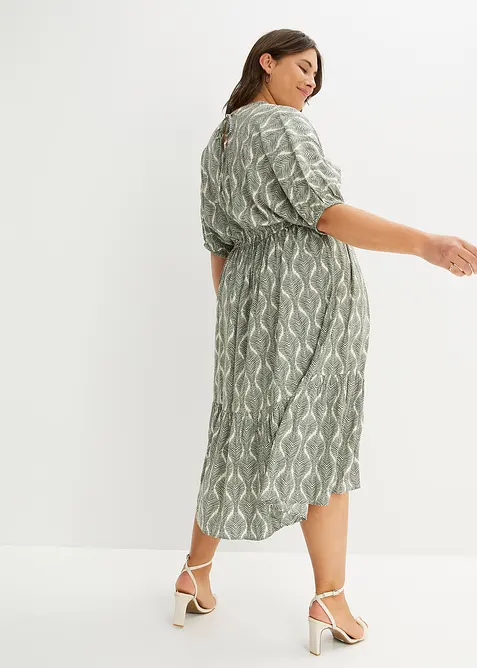Maxi jurk van soepele viscose, bonprix