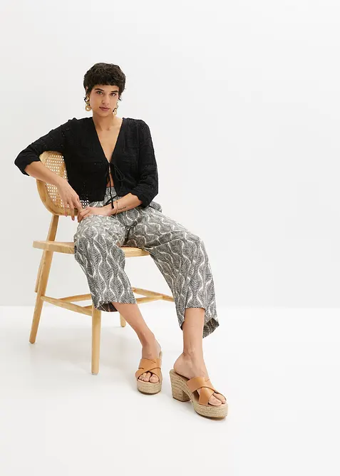 Ajour bolero met 3/4 mouwen, bonprix