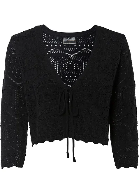 Ajour bolero met 3/4 mouwen, bonprix