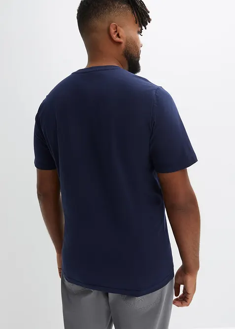 T-shirt van katoen  (set van 2), bonprix