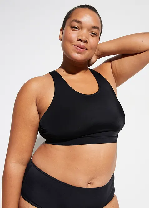 Bralette bikinitop met verstelbare band onder de borst, bonprix