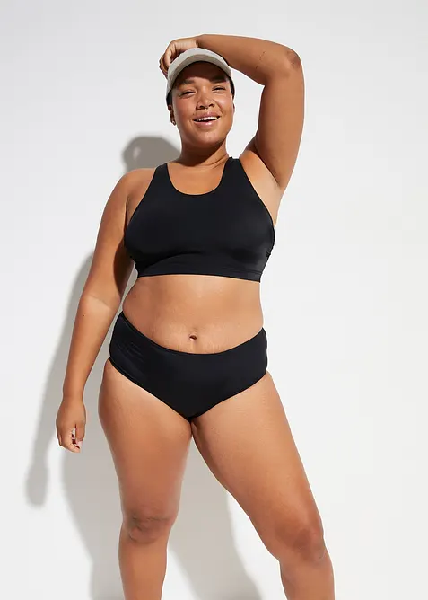 Bralette bikinitop met verstelbare band onder de borst, bonprix