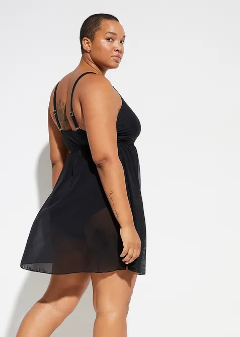 Badpakjurk met mesh, bonprix