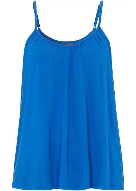 Top met spaghettibandjes van soepele viscose, bonprix
