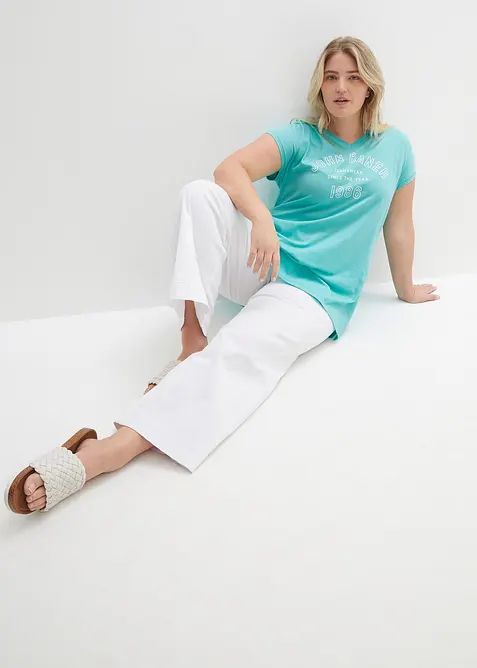 Longshirt van biologisch katoen, bonprix