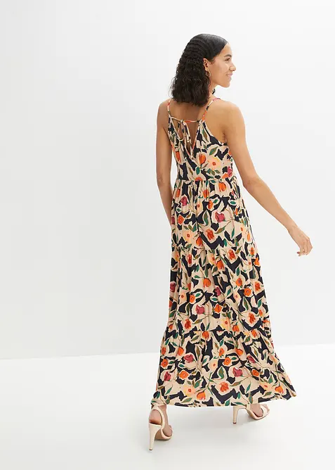 Maxi jurk van een zachte viscosemix, bonprix