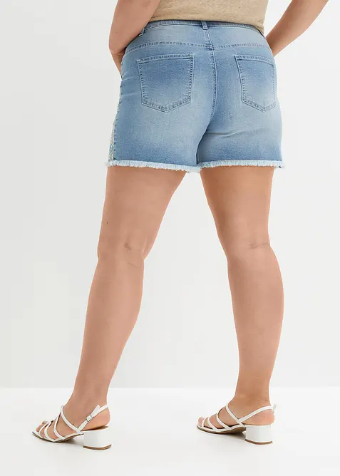 Jeans short, mid waist, bonprix