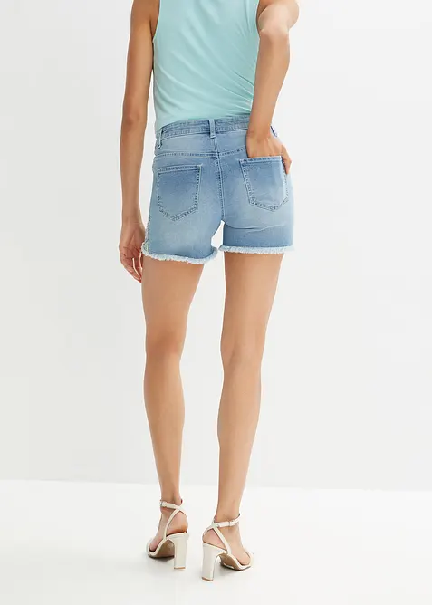 Jeans short, mid waist, bonprix