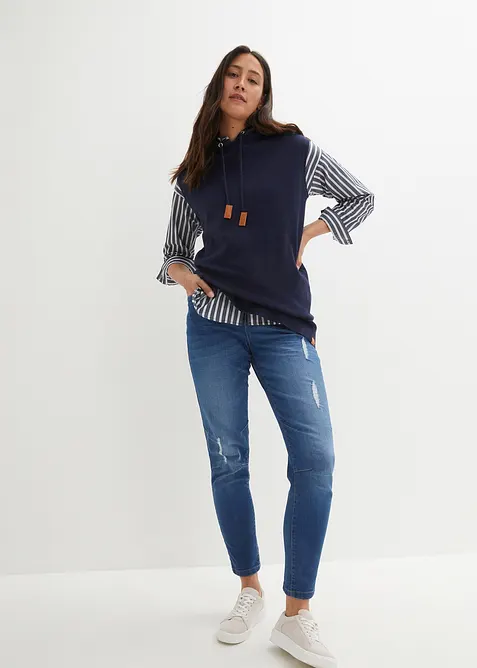 Oversized spencer met capuchon, bonprix