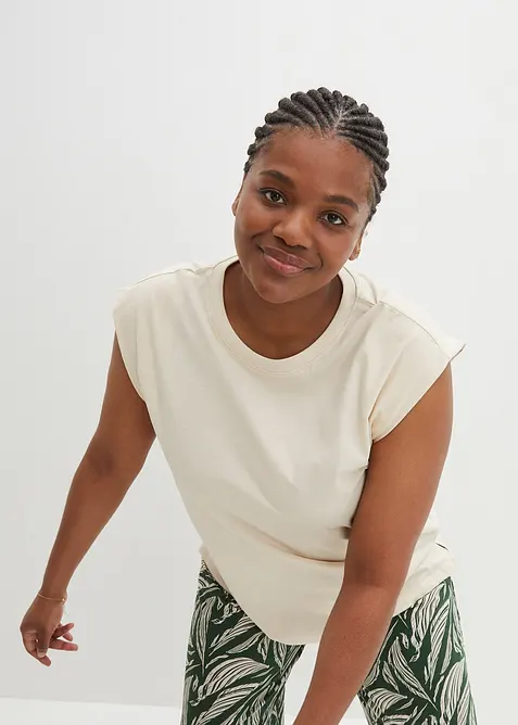 Overseized shirt van biologisch katoen, bonprix