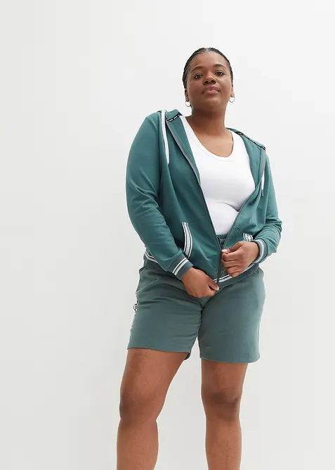 Sweatvest van biologisch katoen, bonprix