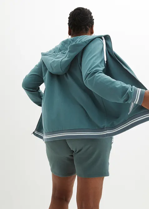 Sweatvest van biologisch katoen, bonprix