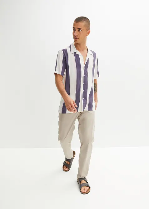 Regular fit stretch instapbroek, straight, bonprix