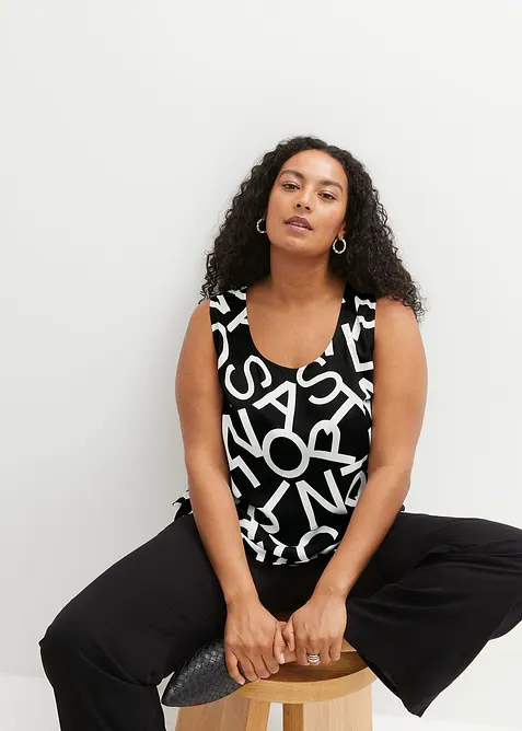 Blousetop van soepele viscose, bonprix