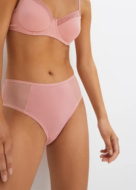 Maxislip met biologisch katoen (set van 4), bonprix