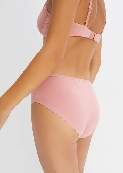 Maxislip met biologisch katoen (set van 4), bonprix