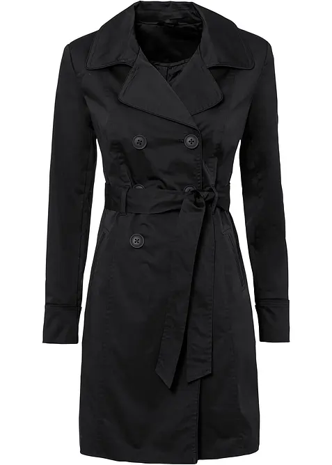 Trenchcoat van katoen, bonprix