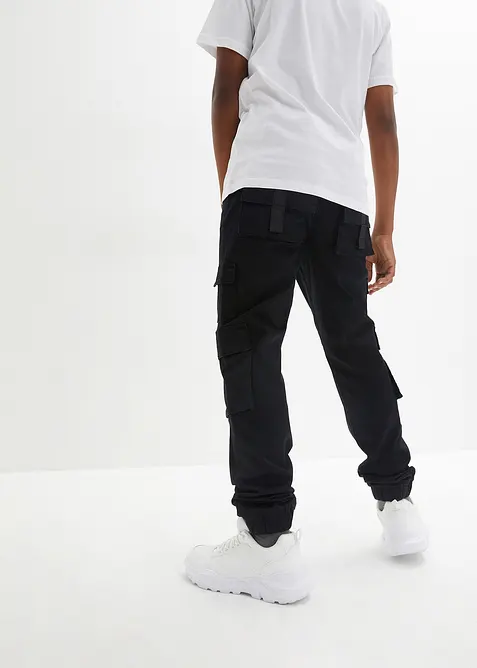 Stretch cargo instapbroek, regular fit, bonprix