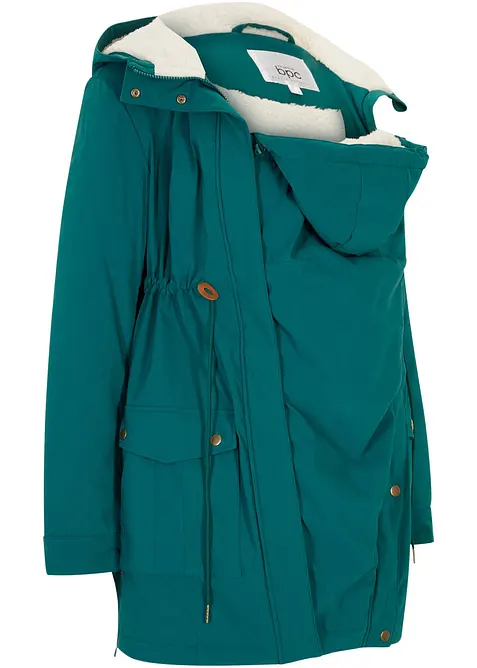 Zwangerschapsjas/ draagjas met teddy voering, bonprix