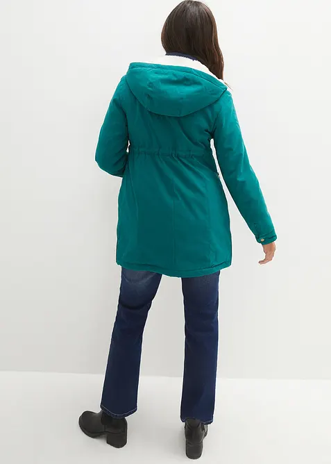 Zwangerschapsjas/ draagjas met teddy voering, bonprix