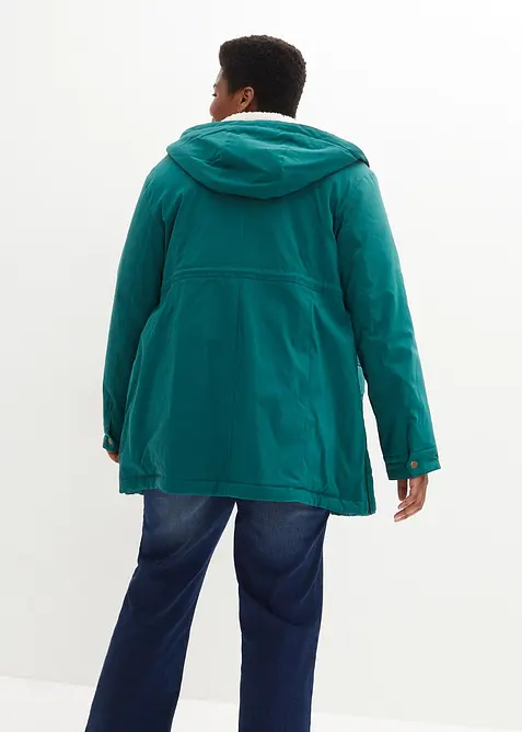 Zwangerschapsjas/ draagjas met teddy voering, bonprix