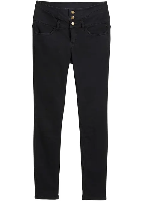 Corrigerende thermojeans, skinny, high waist, bonprix