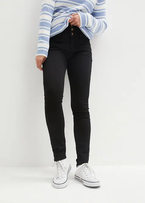 Corrigerende thermojeans, skinny, high waist, bonprix