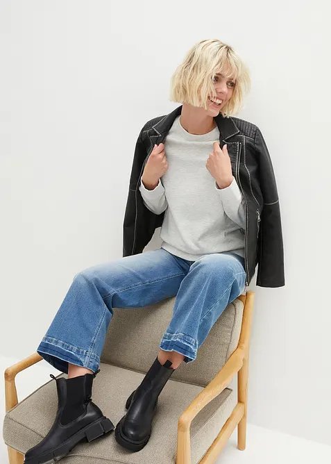 Sweater (set van 2), bonprix