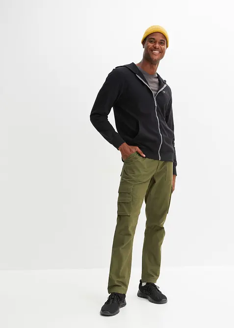 T-shirt met V-hals (set van 3), bonprix