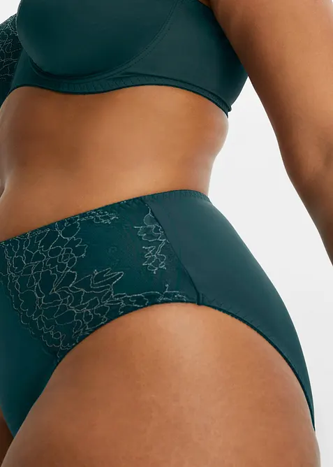 Maxislip met sierlijk kant (set van 2), bonprix