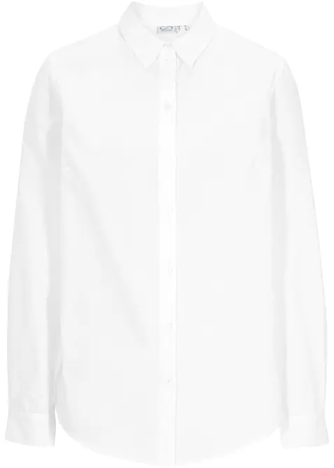 Essential overhemdblouse van katoen, bonprix