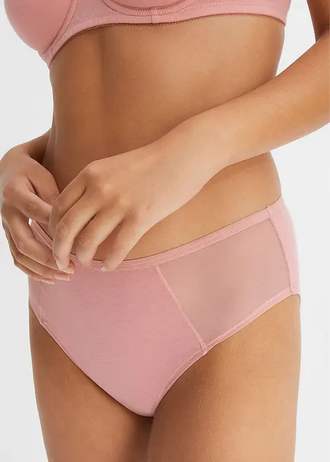 Maxislip met biologisch katoen (set van 4), bonprix