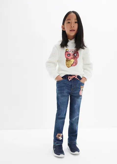 Thermojeans mid waist, bonprix