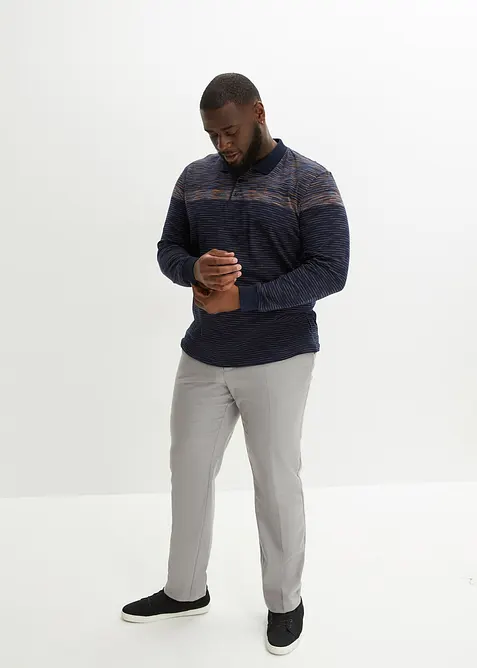 Poloshirt met lange mouwen, bonprix