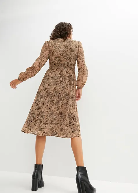 Chiffon jurk, bonprix