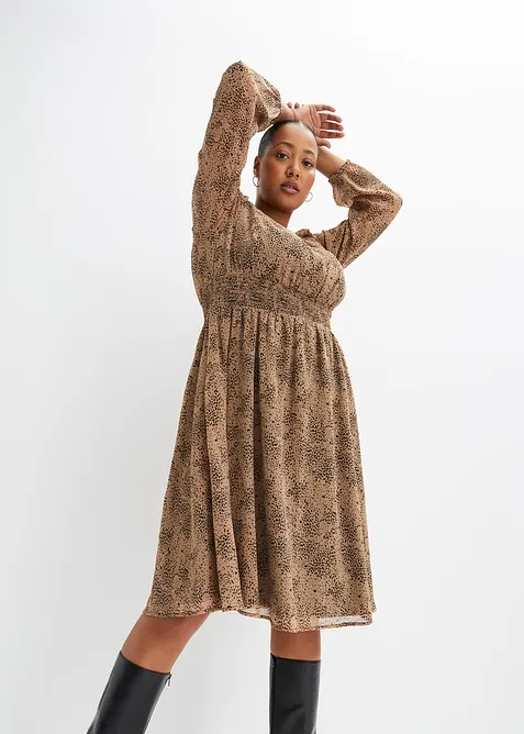 Chiffon jurk, bonprix